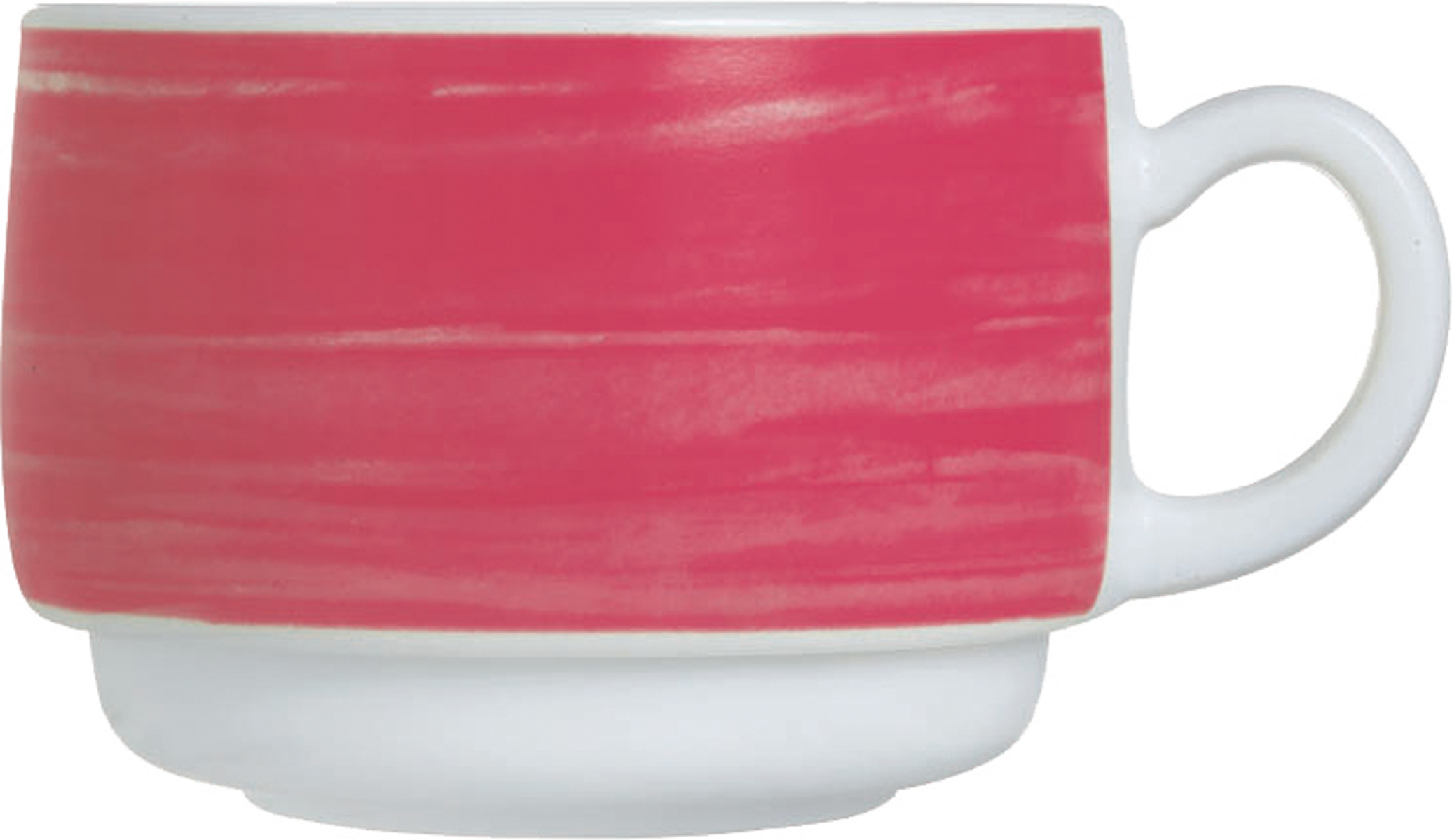 Arcoroc, Brush Cherry - Kaffee-Obere, 0,19 ltr.