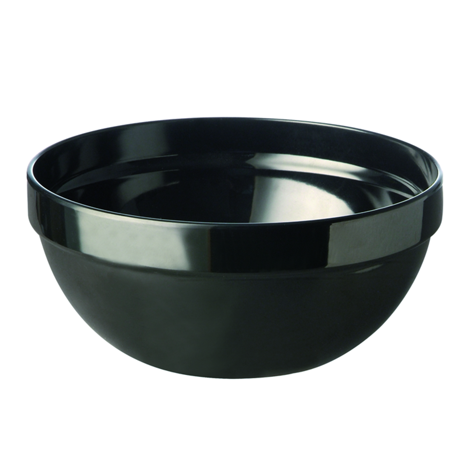 Schale FRIENDLY, PET, D: 23 cm, H: 10,5 cm, I: 2,5 ltr., Farbe: schwarz