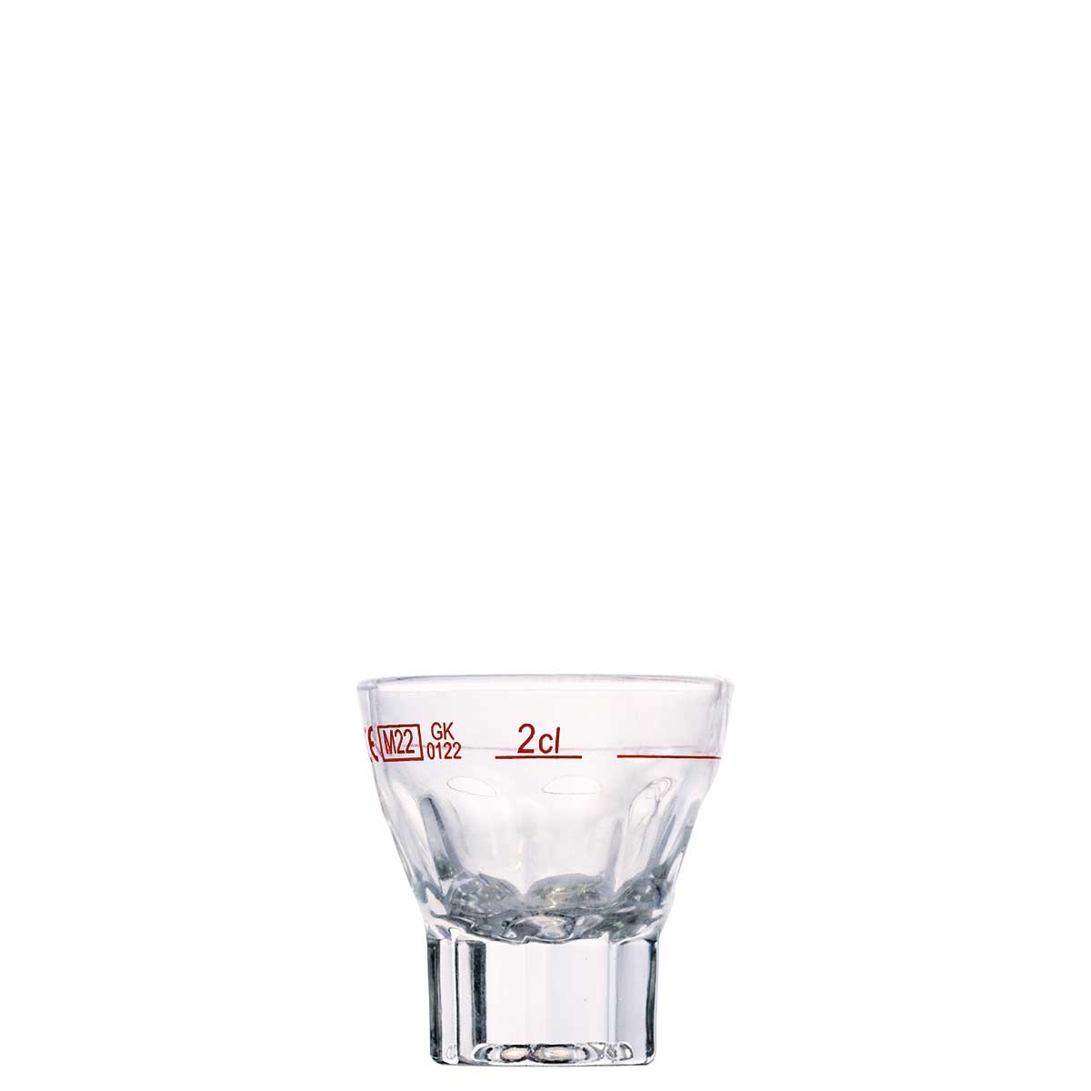 Shot Mannheim 3,7 cl m. Füllstrich 2 cl |-|, Inhalt: 37 ml, D: 53 mm, H: 53 mm