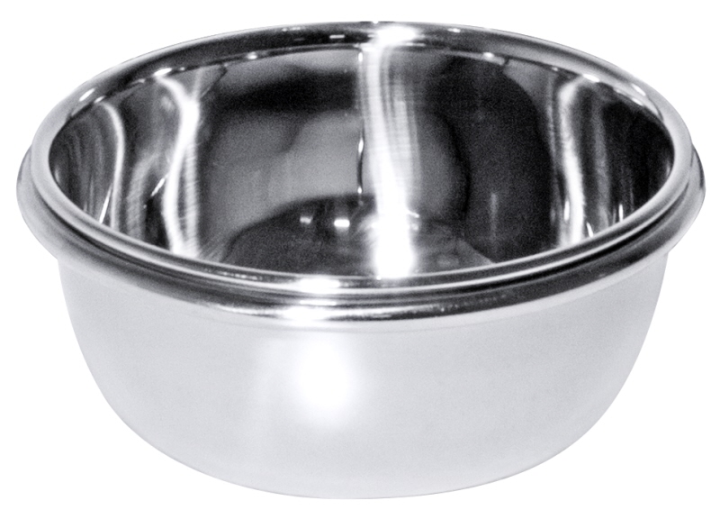 Einzelschale, Edelstahl, D: 9,5 cm, H: 4 cm