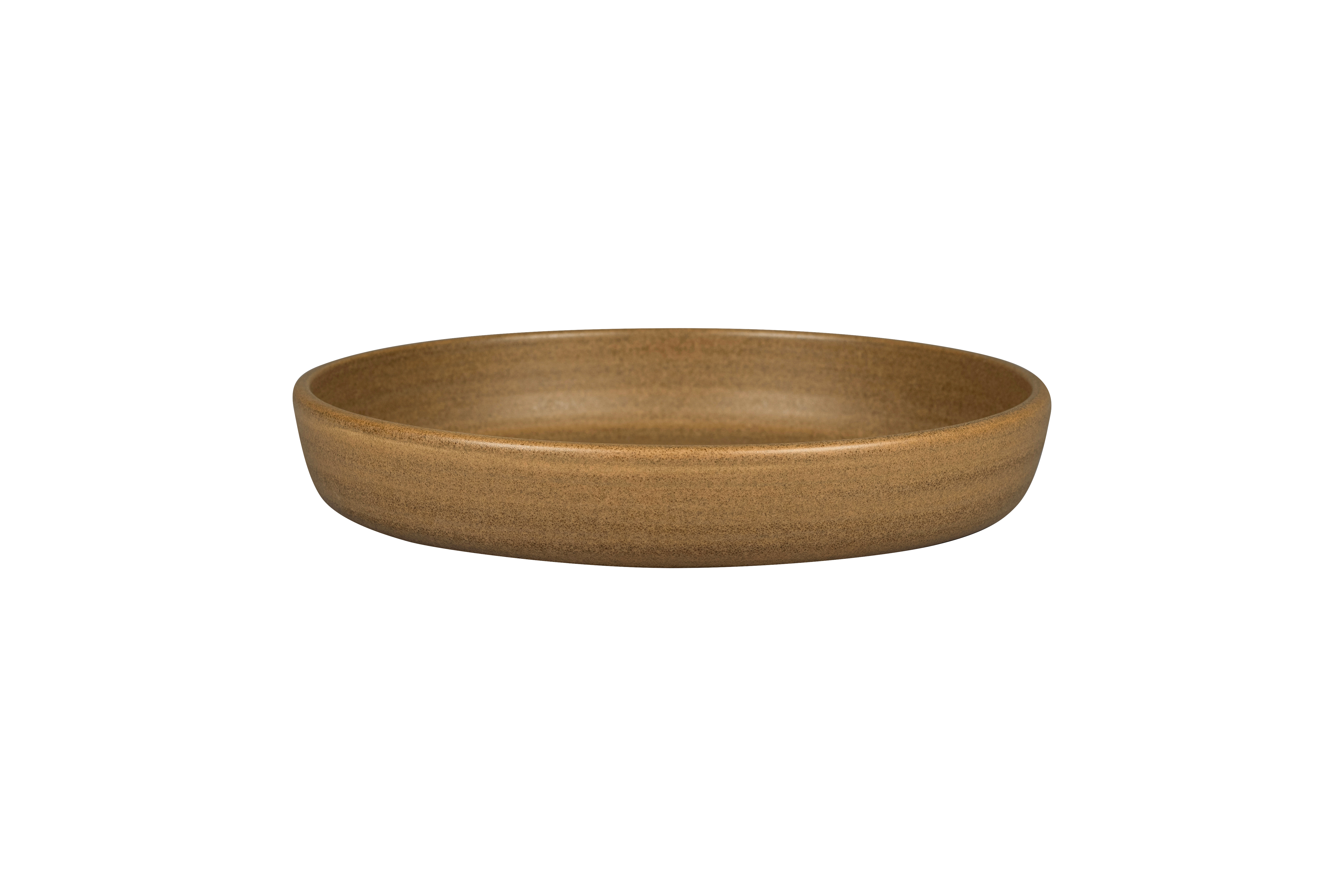 RAK, Ease Selva : Autumn Brown - Teller tief rund, 23,7 x 4,6 cm/ 1,3 ltr.