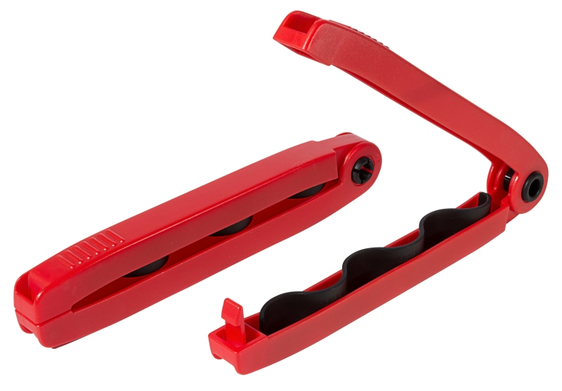 Beutelklammer groß, rot, 24 cm, PP