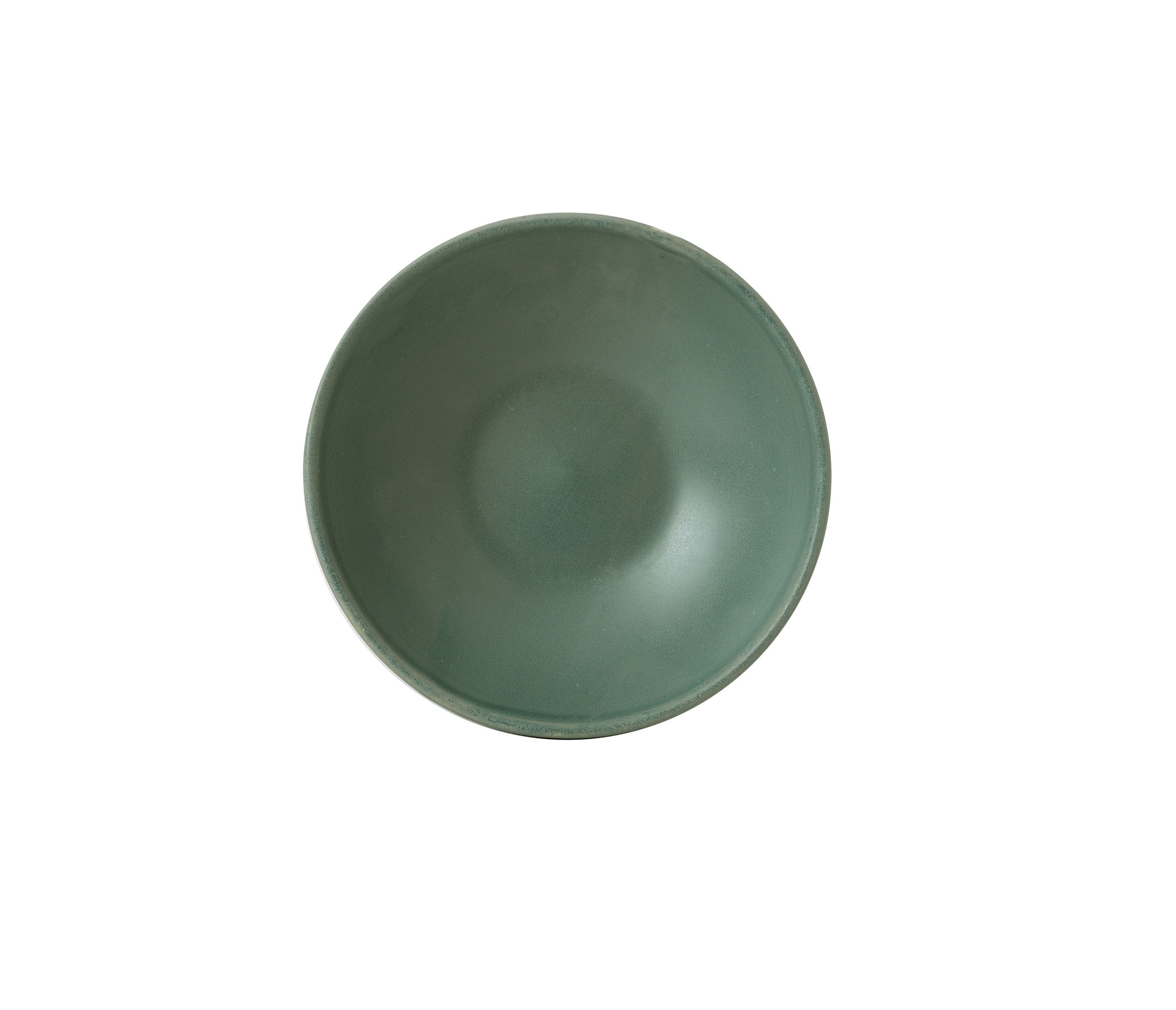Churchill, Nourish : Andorra Green Contour - Shallow Bowl 13 x 4,5 cm/ 0,26 ltr.