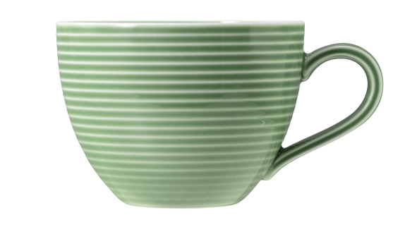 Seltmann Weiden, Beat : Salbeigrün - Kaffee-Obere mit Relief, 0,26 ltr.