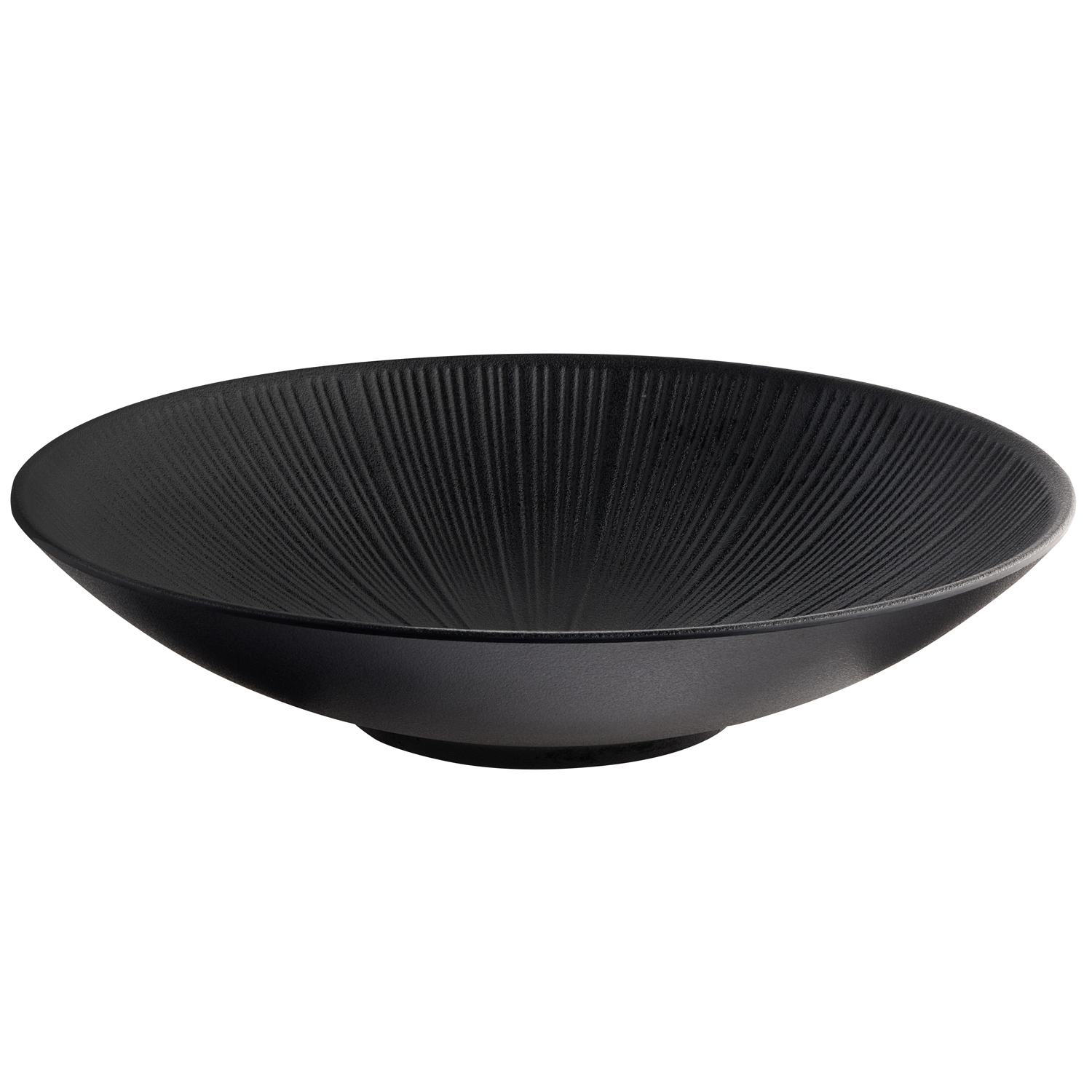 Schale NERO, Melamin, D: 35 cm, H: 8 cm, V: 3,4 ltr.