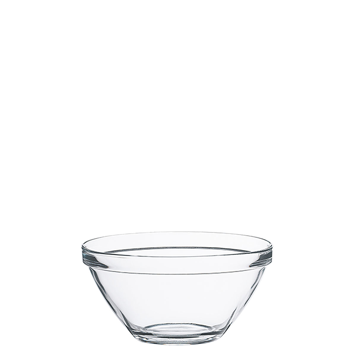 Bormioli, Pompei - Stapelschale trspt., 12 cm/ 0,35 ltr.