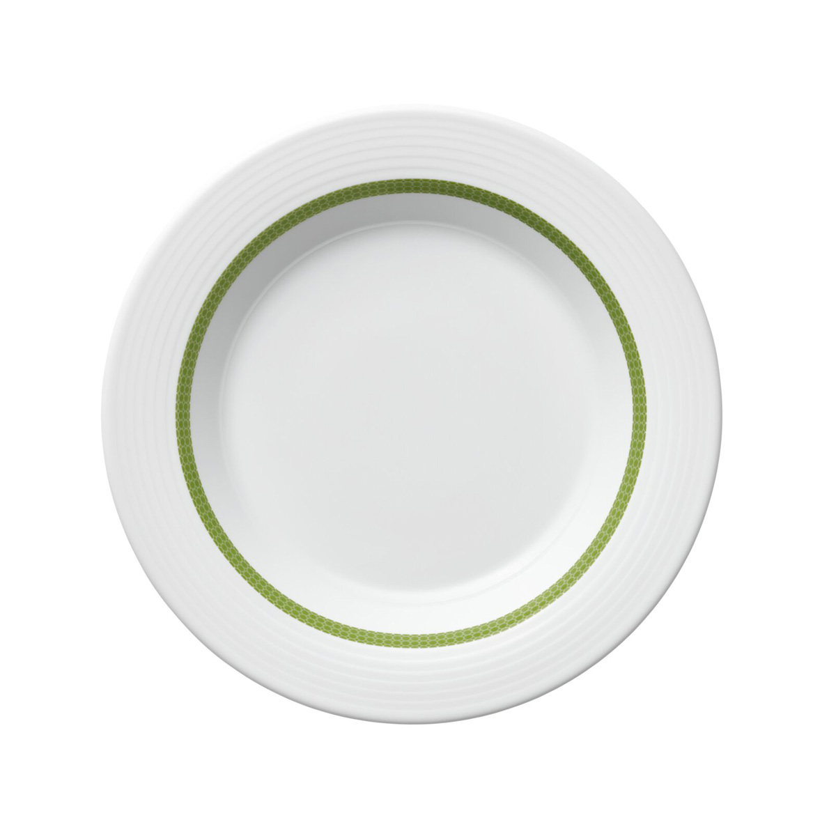 Bauscher Care, Invita Colors : 425314 Punkte Apfelgruen - Spezialteller tief Fahne, 23 cm/ 0,40 ltr.