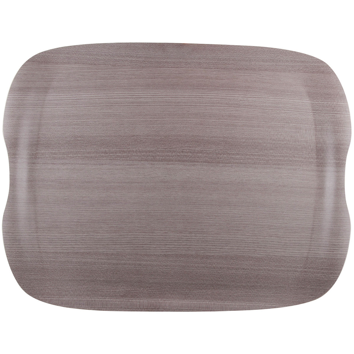 Craft Tray, Wave, Laminat, Grey Wood, L: 43 cm, B: 33 cm, H: 2,5 cm