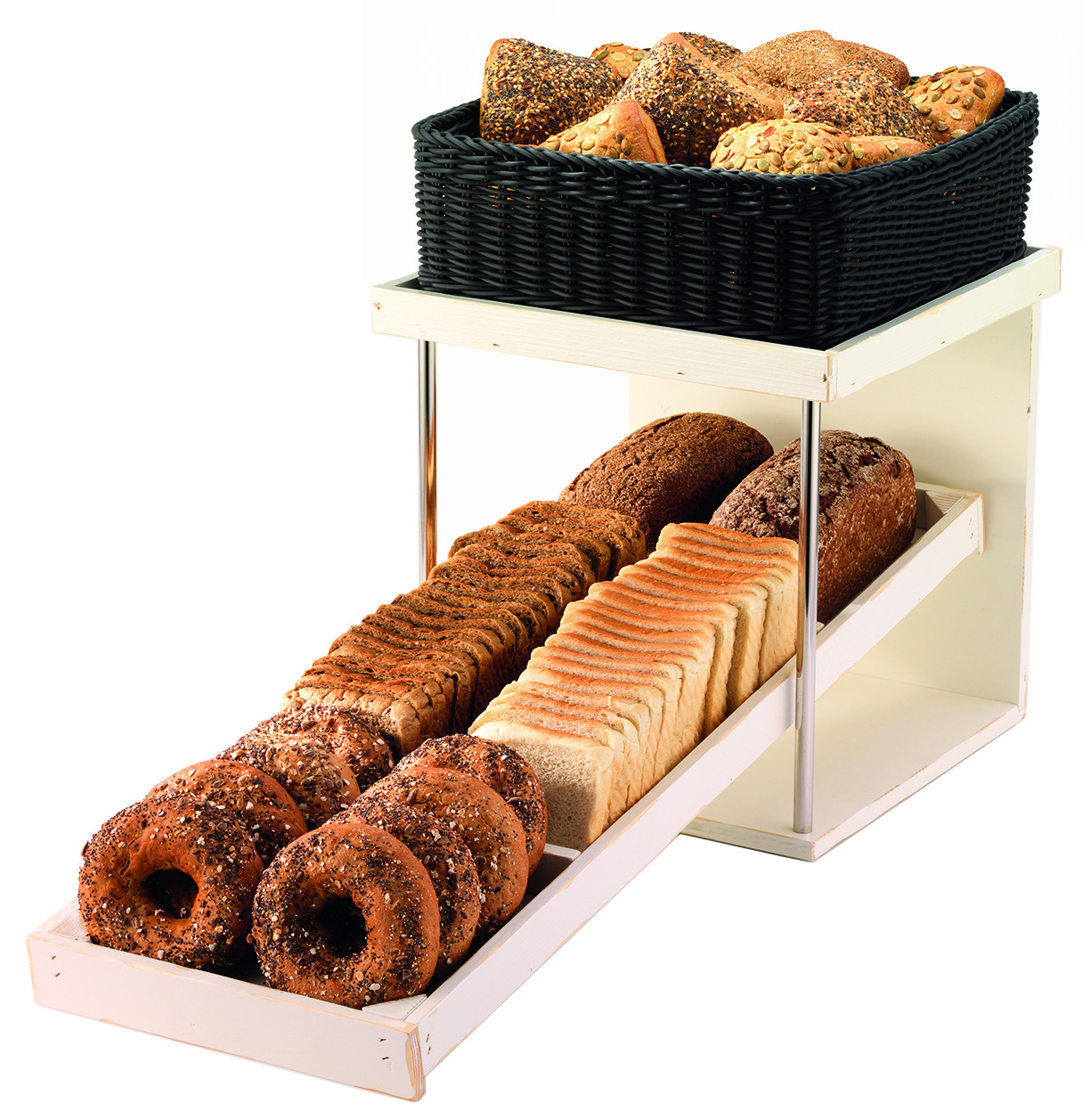 RAISER Brotstation Vintage White, L: 740 mm, B: 330 mm, H: 330 mm