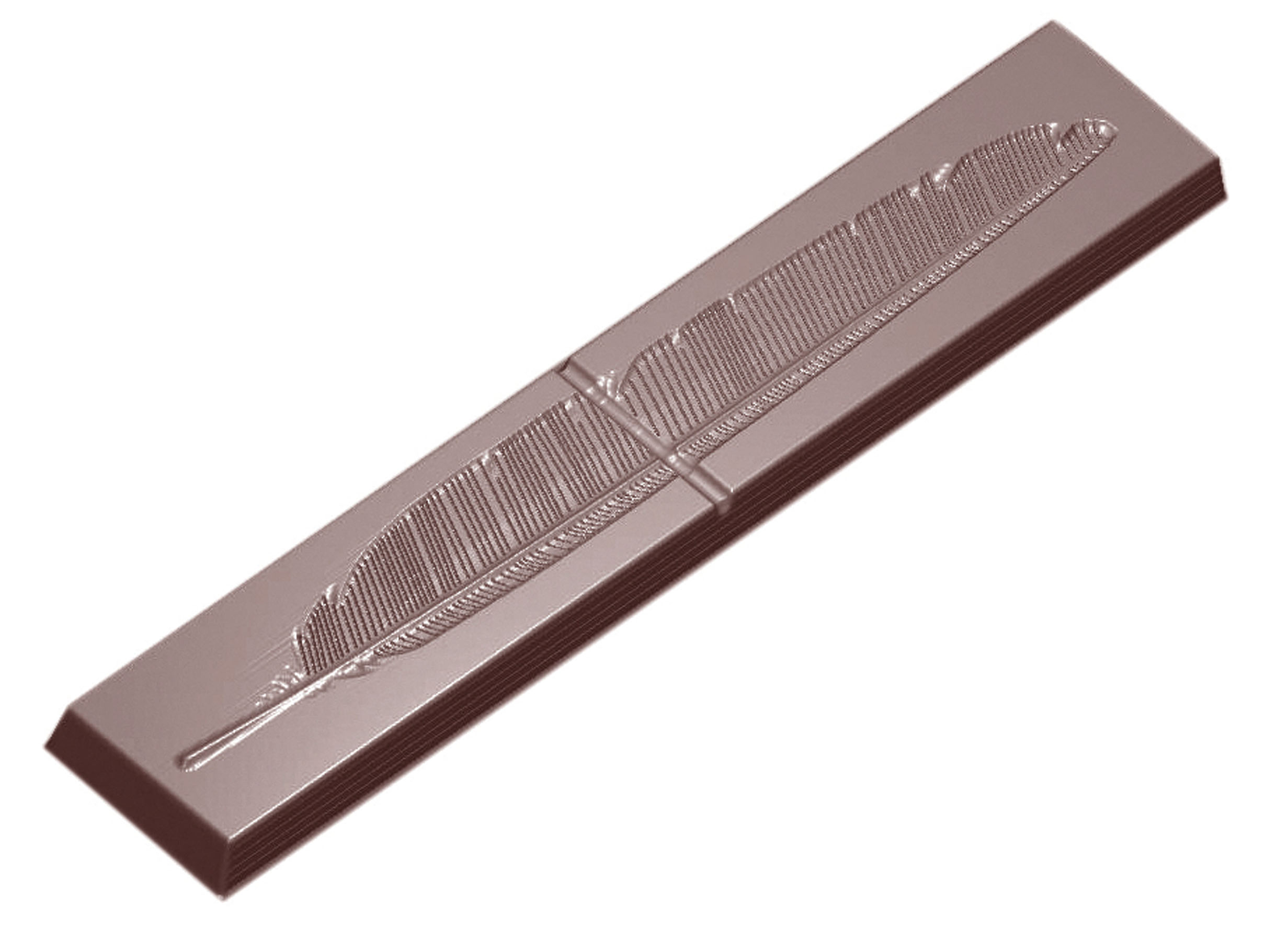 Schokoladen- Form, 275 x 135 mm, 4 x 2 Stück 112,3 x 22 x 6 mm