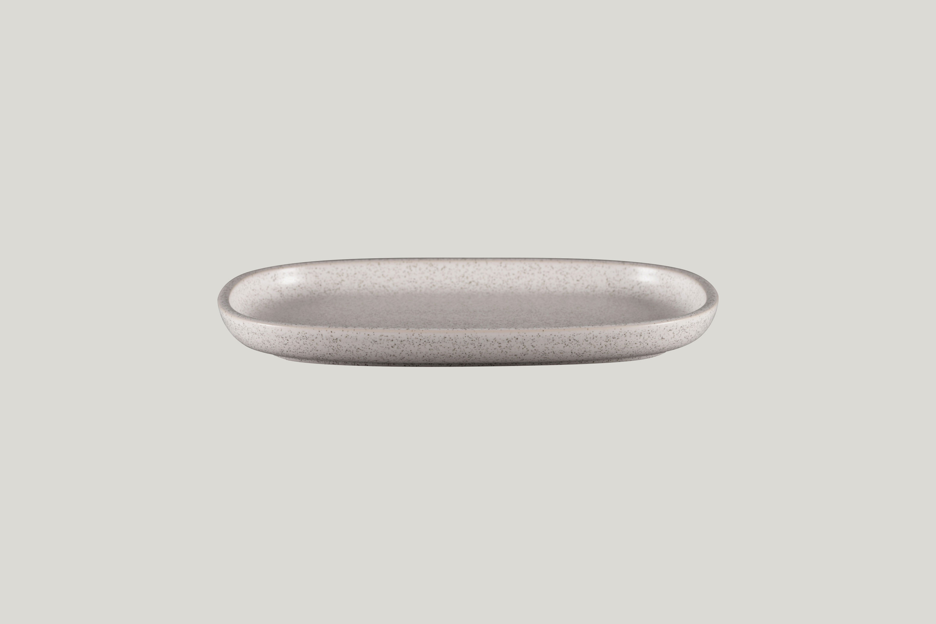 RAK, Ease : Clay - Platte oval flach 26,1 x 18 x 2,5 cm