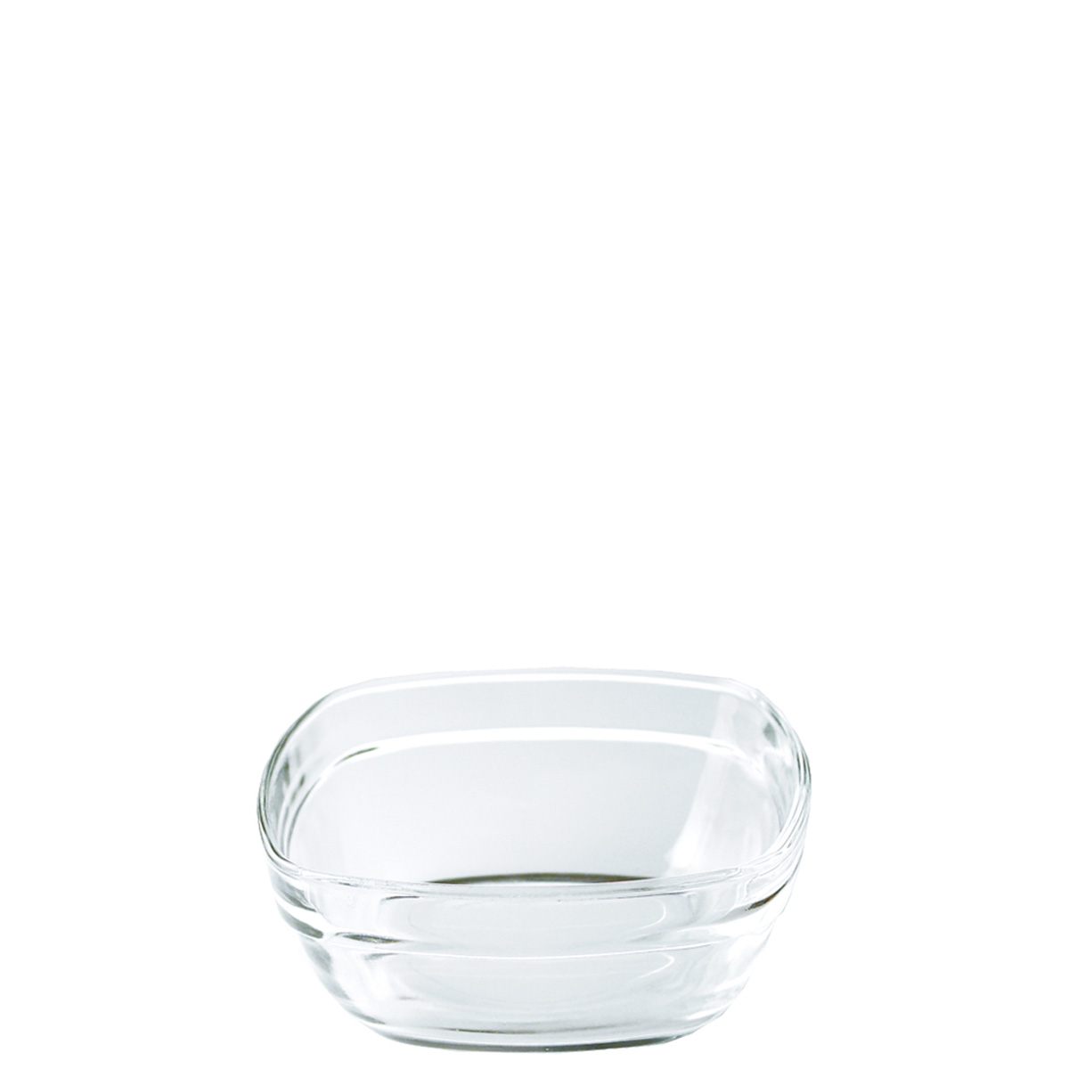 Duralex, Lys Carré - Stapelschale quadratisch trspt., 14 cm/ 0,55 ltr.