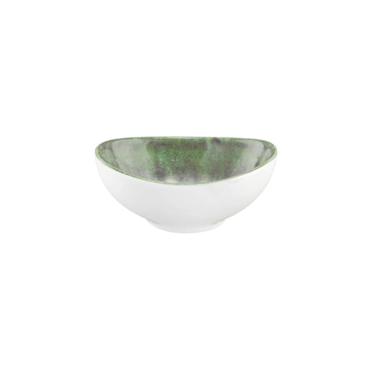 Seltmann Weiden, Modern Life : 58270 Batik Matcha - Bowl oval M5306, 12 cm/ 0,18 ltr.