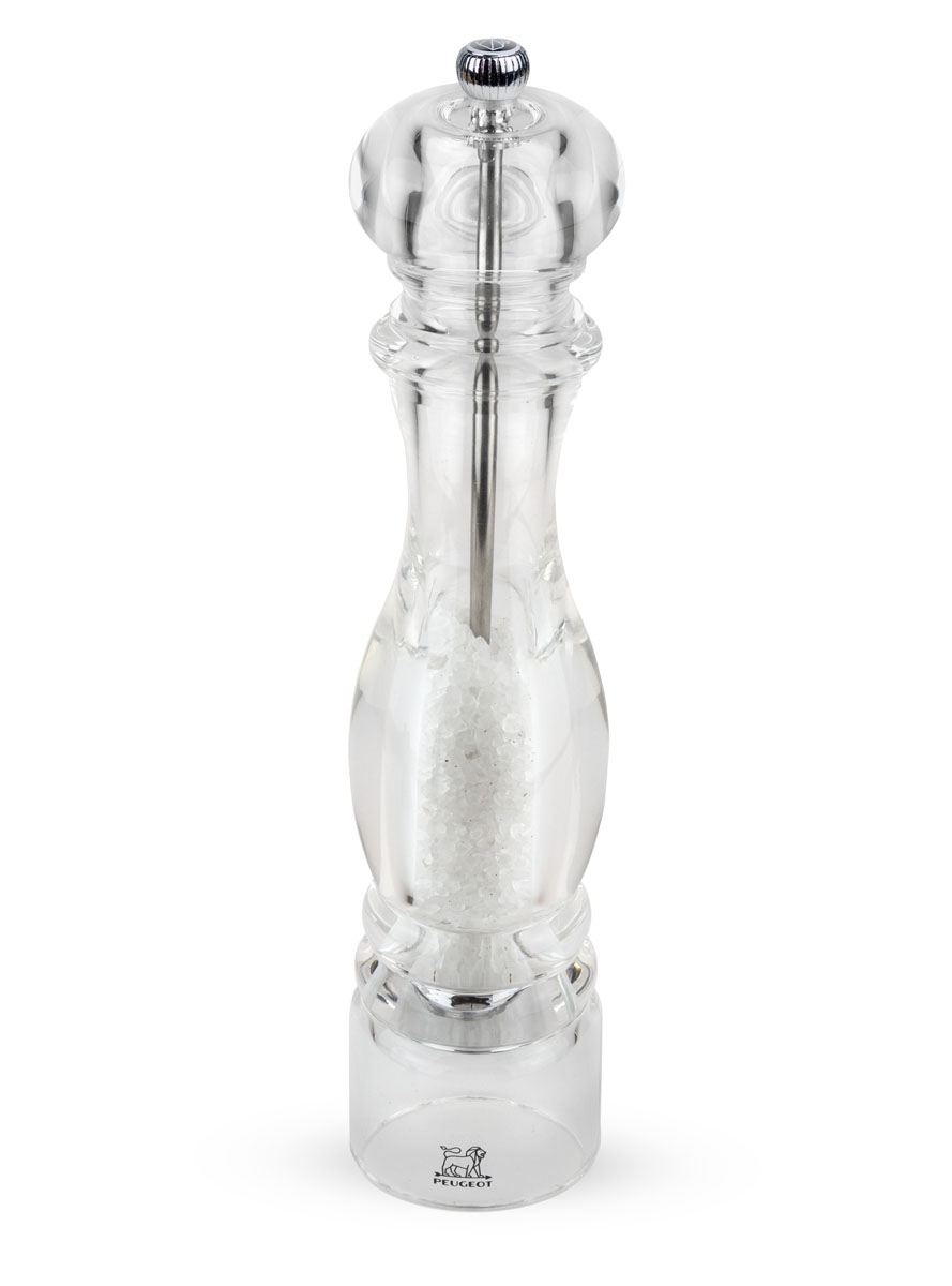 Peugeot : Nancy - Salzmühle, manuelle Acryl-Mühle, Größe: 30 cm, Farbe: acryl