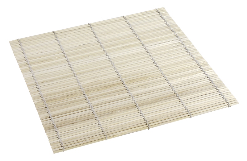 Sushi-Matte, Bambus, 23 x 24 cm