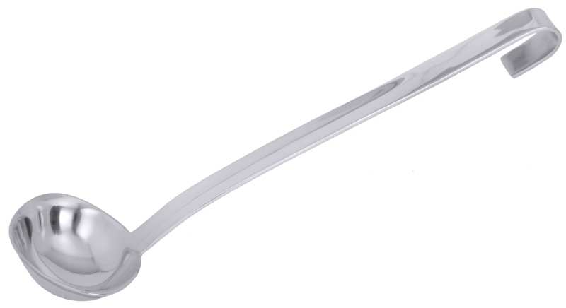 Saucenkelle, fugenlos, Edelstahl, I: 0,04 ltr., 8 x 6 cm, Stiellänge: 22 cm