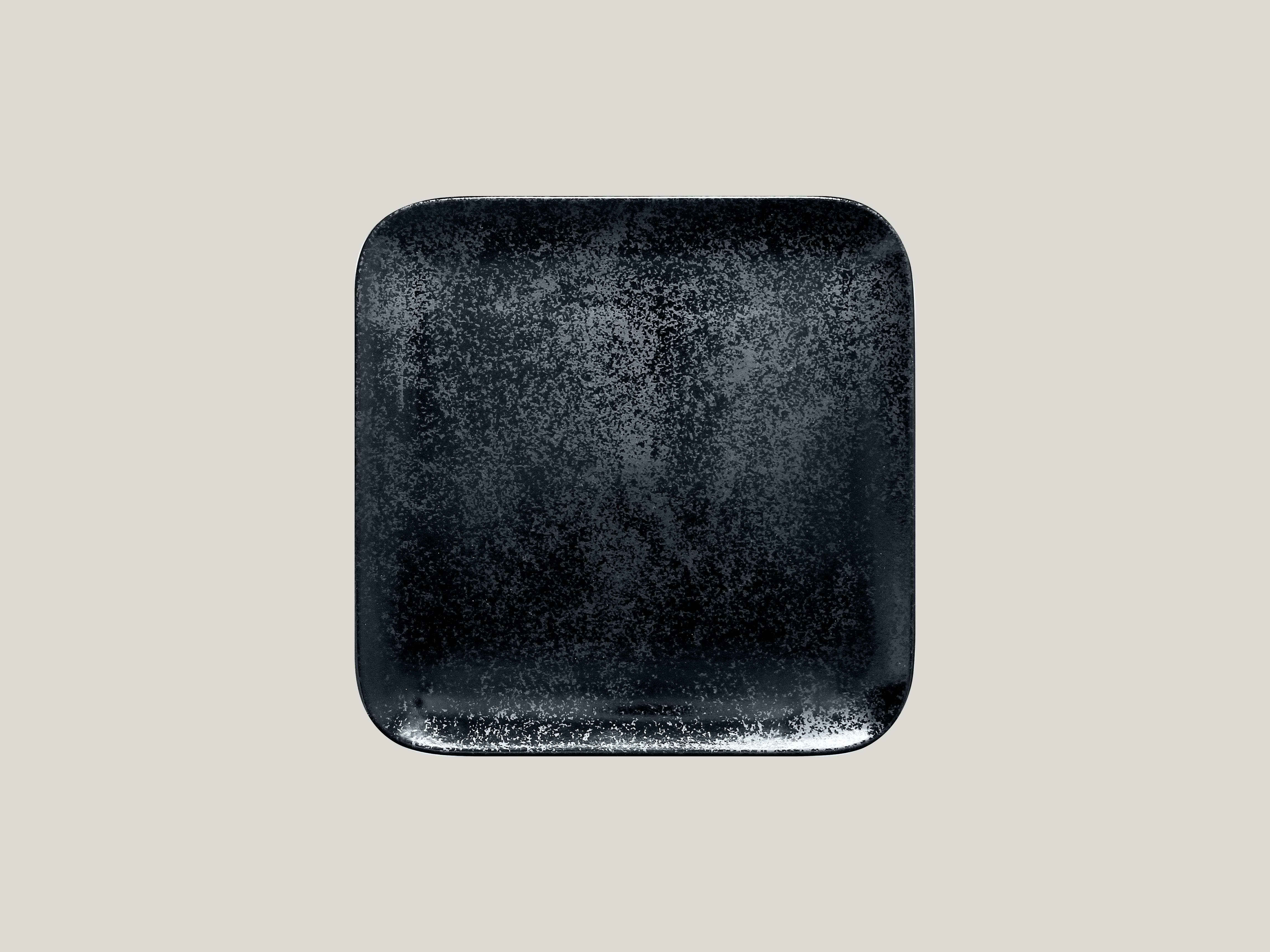 RAK, Karbon - Teller quadratisch, 21,8 x 21,8 x 1,7 cm