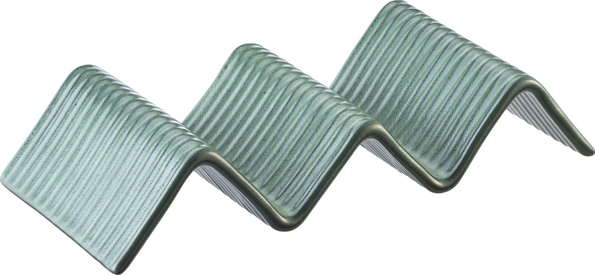 Playground, Steinzeug - YUM! : Taco-Halter, 2er/ Double, 23,5 x 10,5 x 4,5 cm