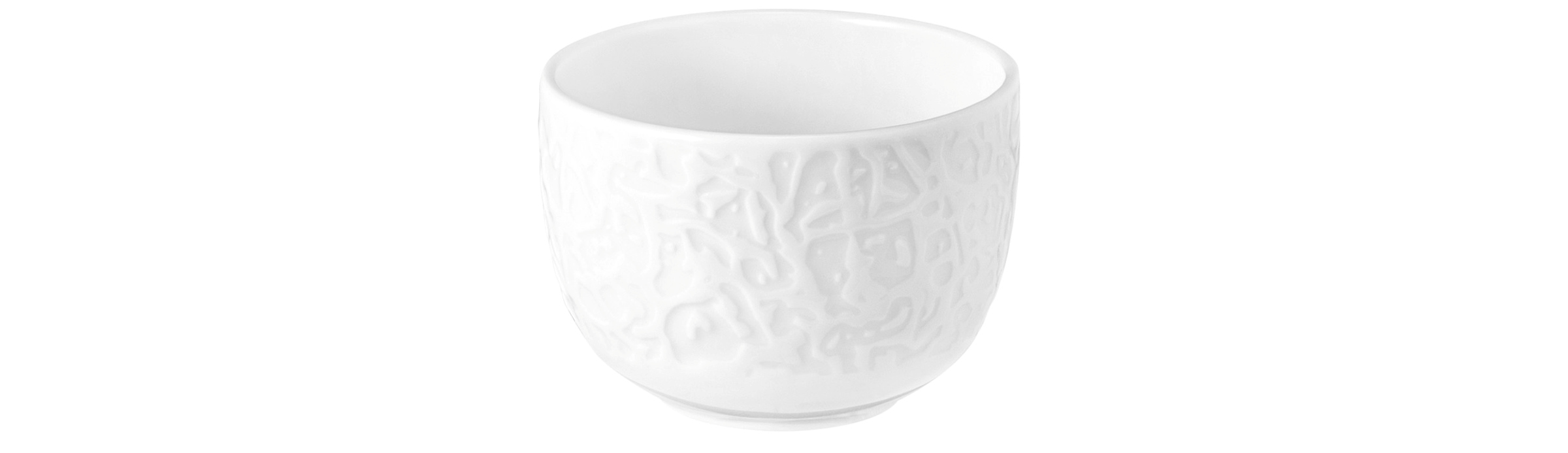 Seltmann Weiden, Nori : Weiss - Dip-Schale, Relief, 7 cm/ 0,12 ltr.