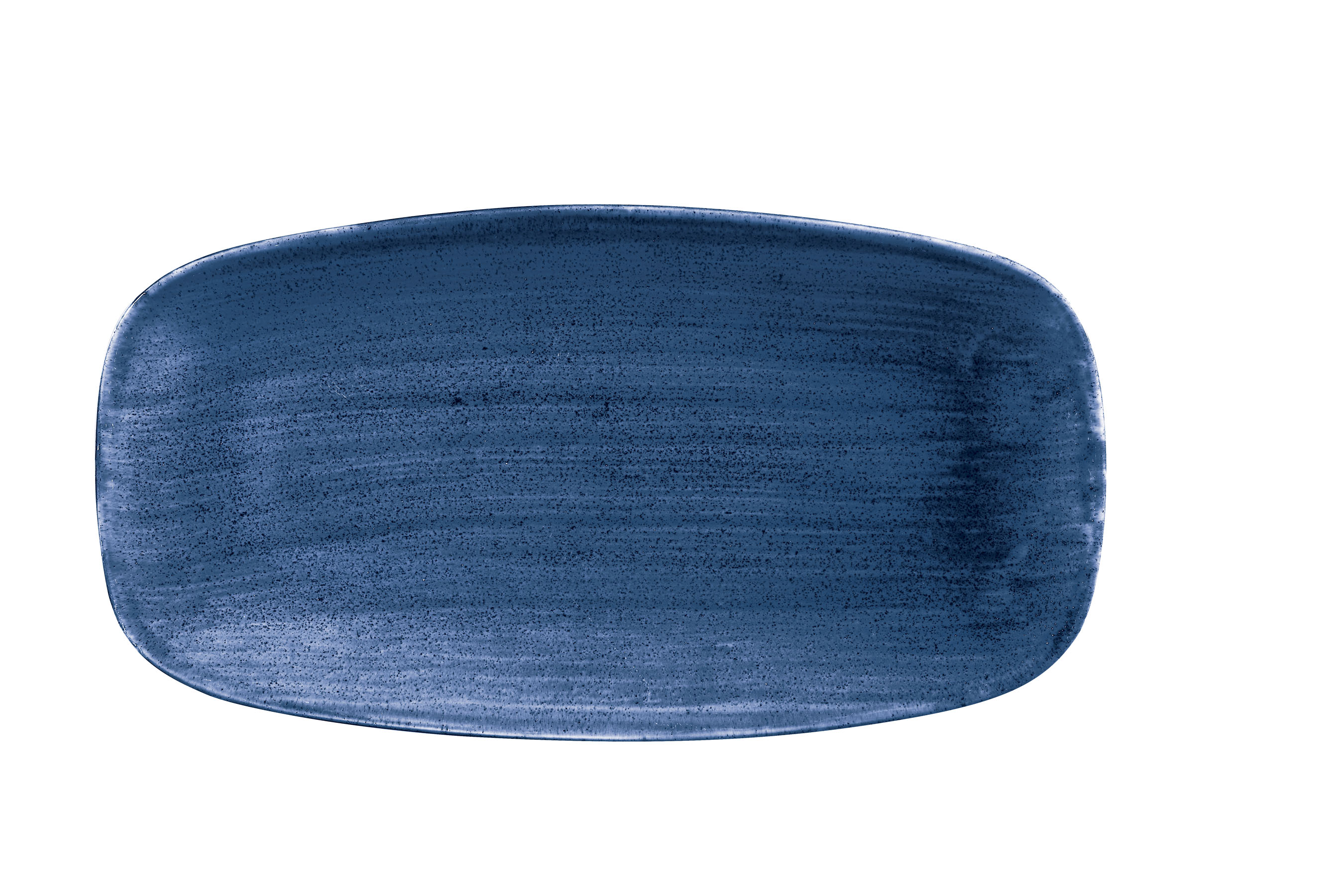 Churchill, Stonecast Patina : Cobalt Blue - Chefs Platte rechteckig, 35,5 x 18,9 cm
