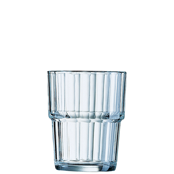 Saft-, Wasser-, Whiskybecher 25 cl Norvege Nr. FB25, Inhalt: 250 ml, H: 94 mm, D: 77 mm