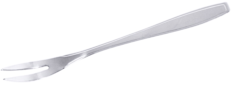 Schneckengabel, Edelstahl, L: 14 cm, Zinken: 3 cm