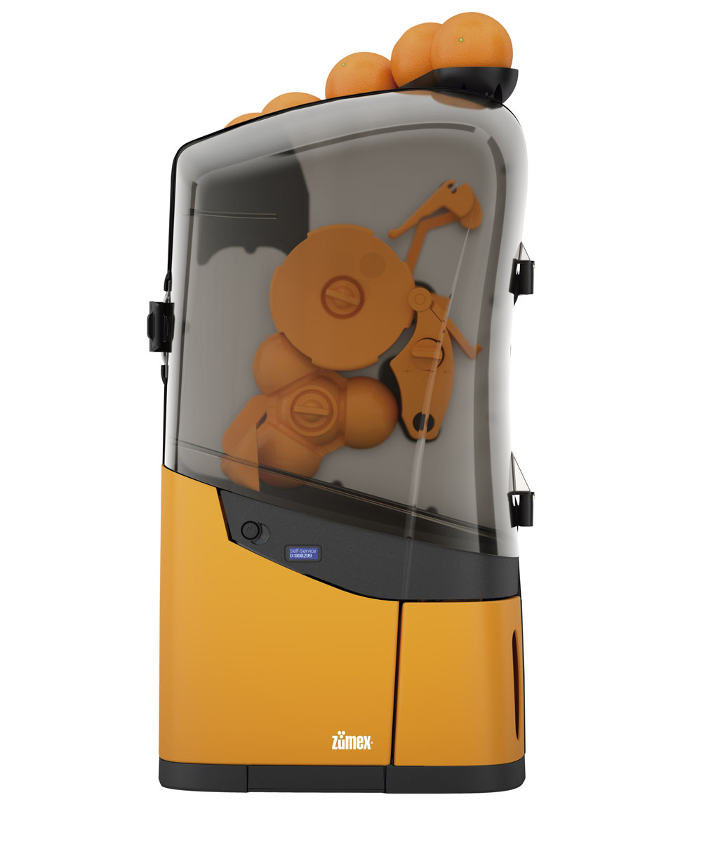 ZUMEX - MINEX, Saftpresse für Früchte 6,5 - 7,8 cm, 38,3 x 36,8 x 71,2 cm, Farbe: Black