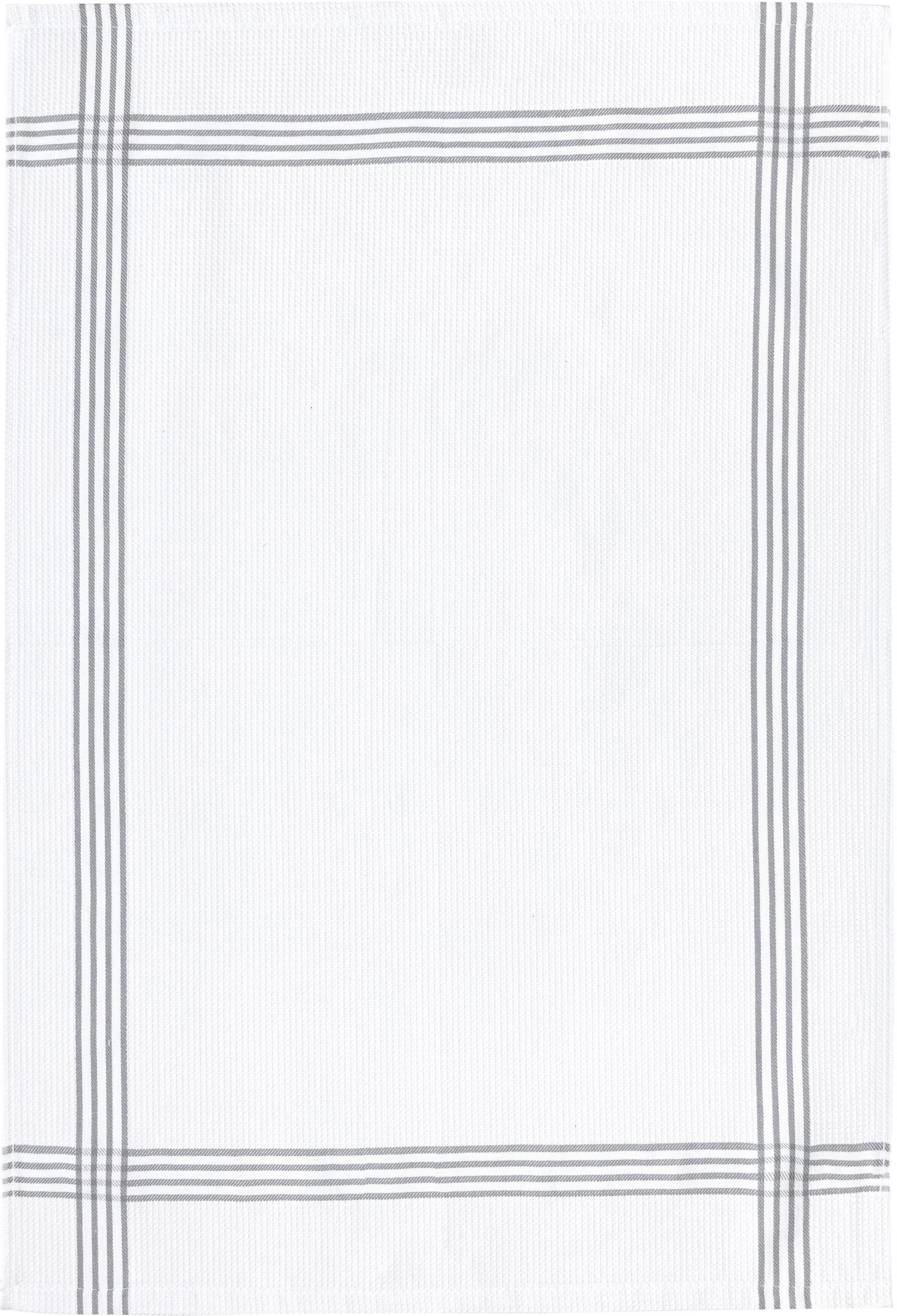 Küchentuch - Baumwolle Waffelpicquet Rand 50 x 70 cm