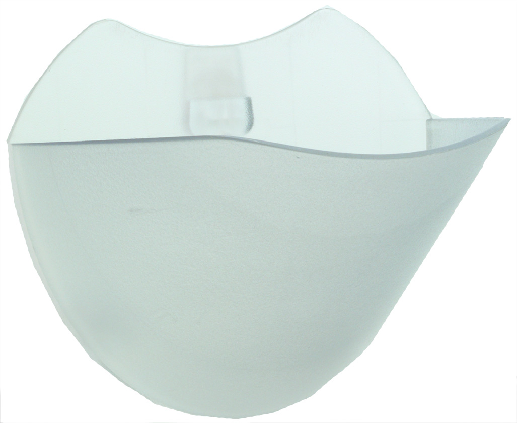 GASTRO Vario Rack, Schütte 0,6 ltr., gefrosteter Kunststoff, L: 150 mm, B: 140 mm, H: 122 mm