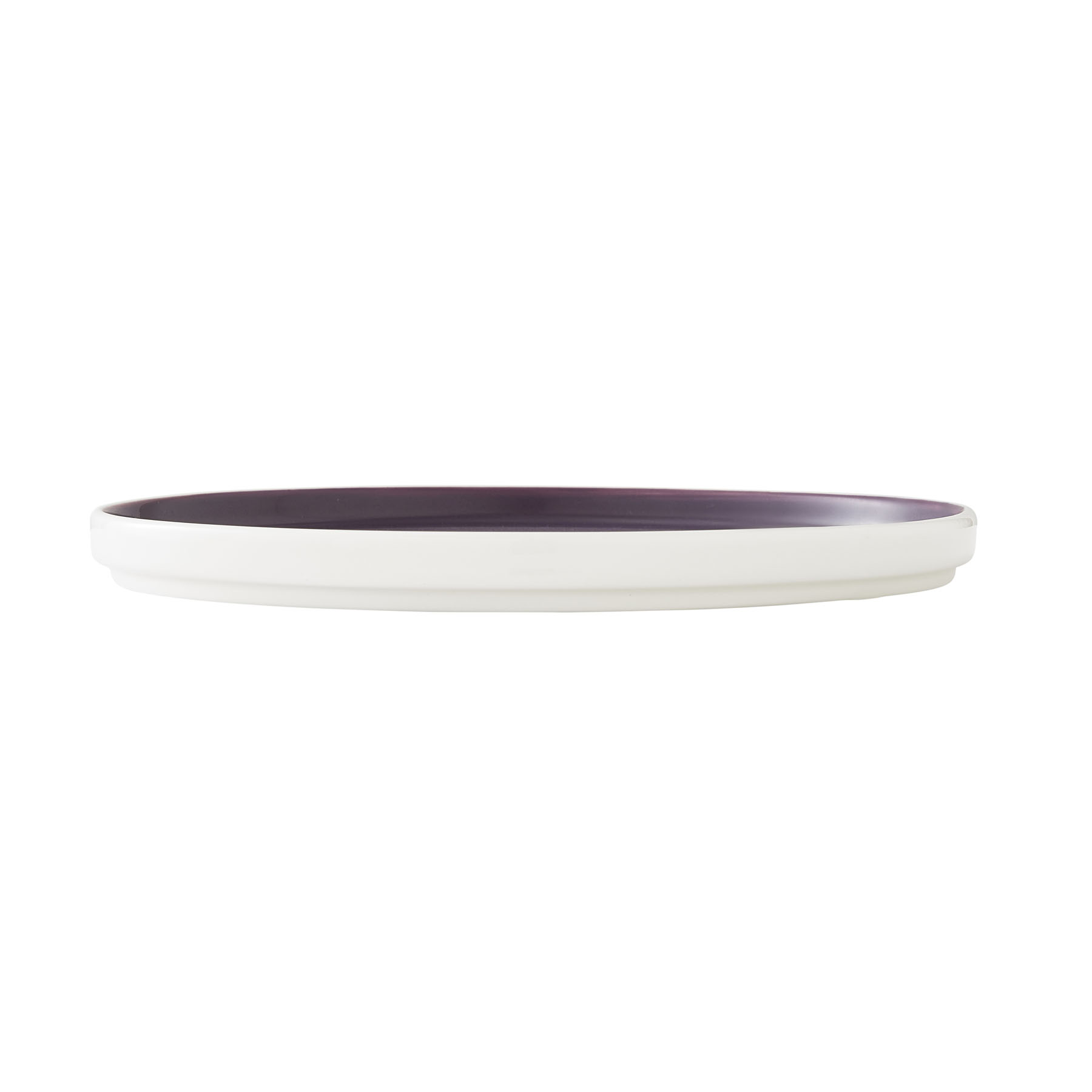 Steelite, Nyx 1219 : Damson - Stapelteller m. hochgestellten Rand, 25,5 cm