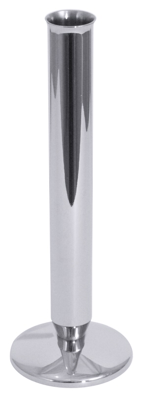 Blumenvase, Edelstahl, D: 2 cm, H: 18,5 cm