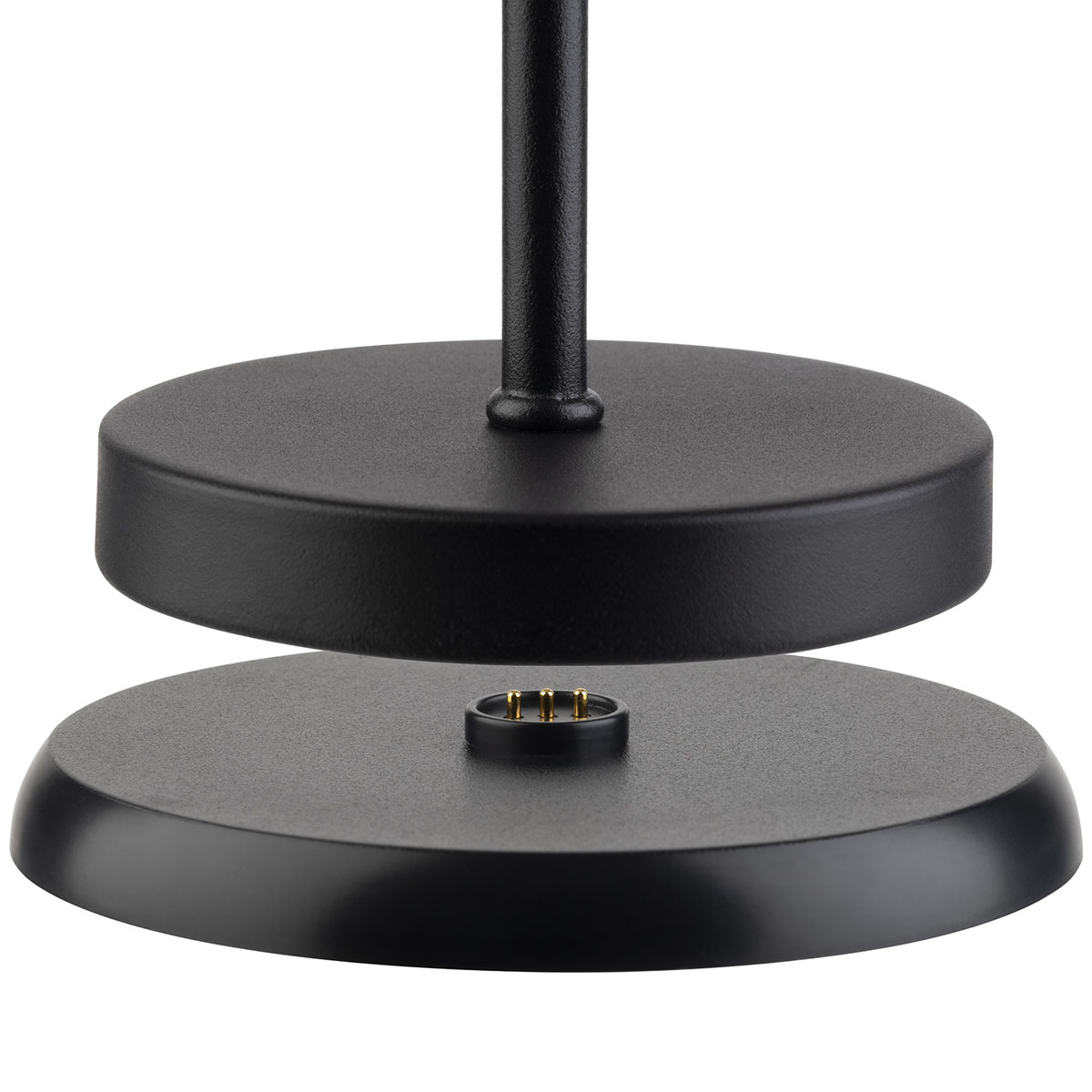 Tischleuchte MERLE MINI, Metall, Farbe: schwarz 1x LED 1,0 W / 100 lm, dimmbar in 3 Stufen, D: 9 cm, H: 25 cm