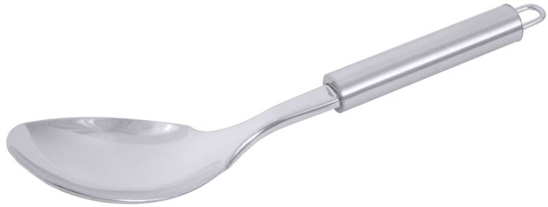 Servierlöffel POLARIS, Edelstahl, 9,5 x 6,5 cm, L: 26 cm