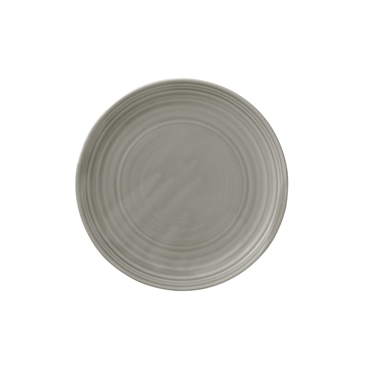Bauscher, Country House : Glow Gray - Teller flach coup, Struktur, 23 cm