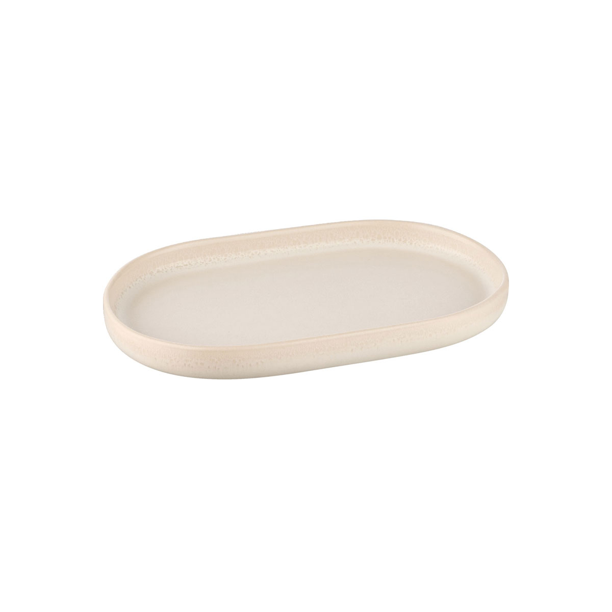 Playground, Steinzeug - NARA Cashmere : Platte oval 18 x 11 cm