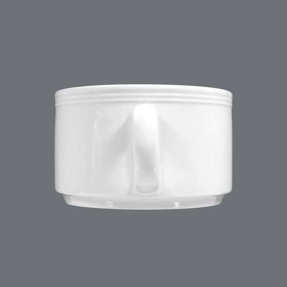 Seltmann Weiden, Vitalis - Suppen-Obere m. 2 Hkl. stpb., weiss, uni, 0,35 ltr.