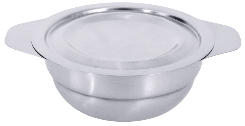 Suppentasse, einwandig, Edelstahl, I: 0,3 ltr., D: 11 cm, H: 5,5 cm