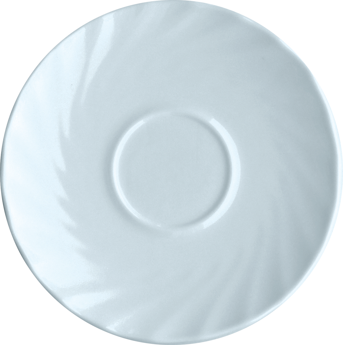 Arcoroc, Trianon - Kaffee-Untere zu KO22, uni, weiss, 14 cm