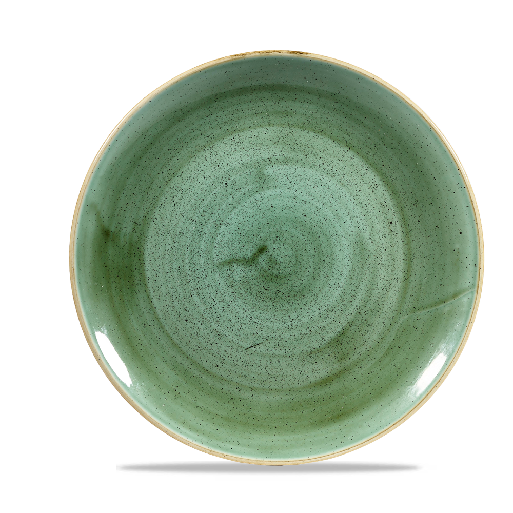 Churchill, Stonecast : Samphire Green - Teller flach Coup, 26 cm