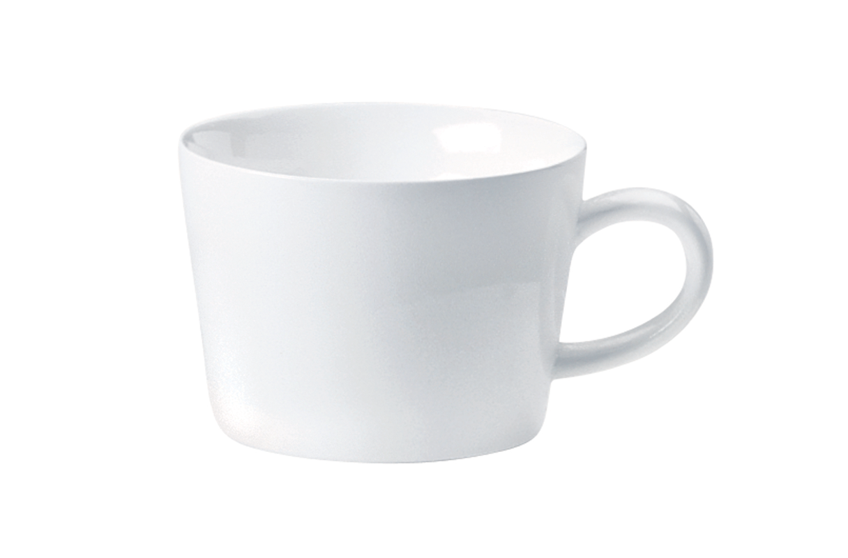 Kahla, Five Senses - Kaffee-Obertasse, bordglasiert, weiss, uni, 0,20 ltr.