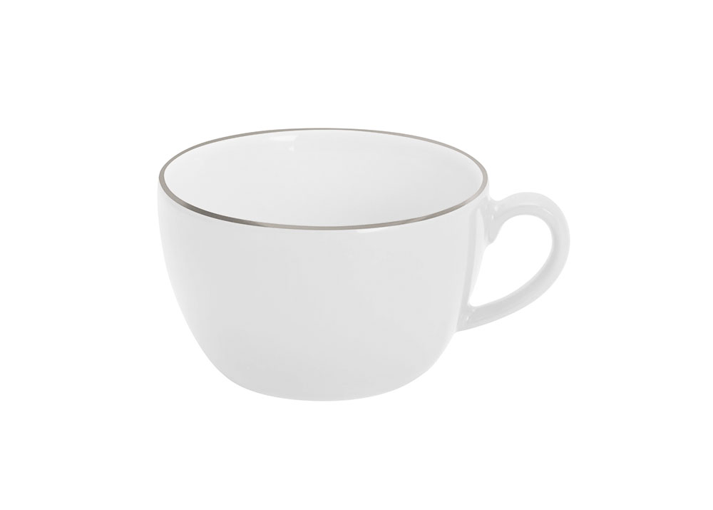 Kahla, Pronto Line : Warm Gray - Cappuccino-Obertasse 0,25 ltr.