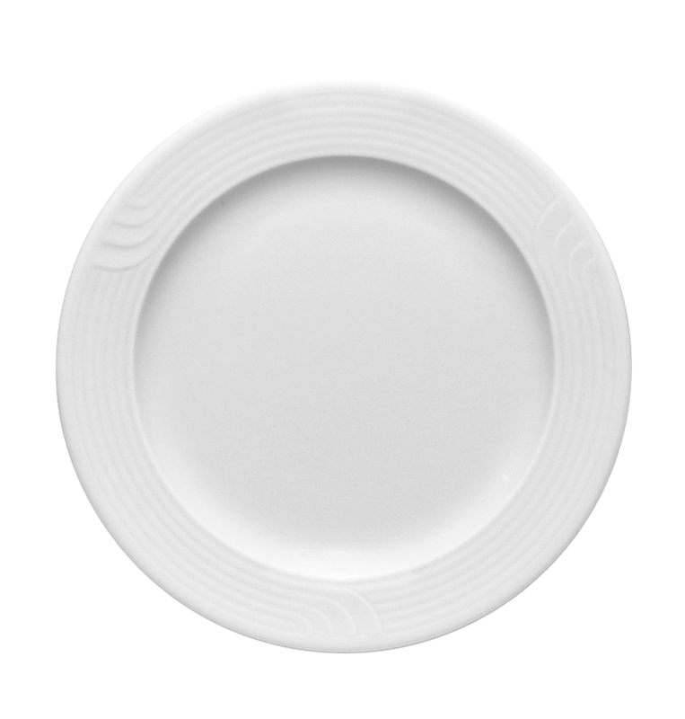 Bauscher, Carat - Teller flach Fahne, weiss, uni, 16 cm