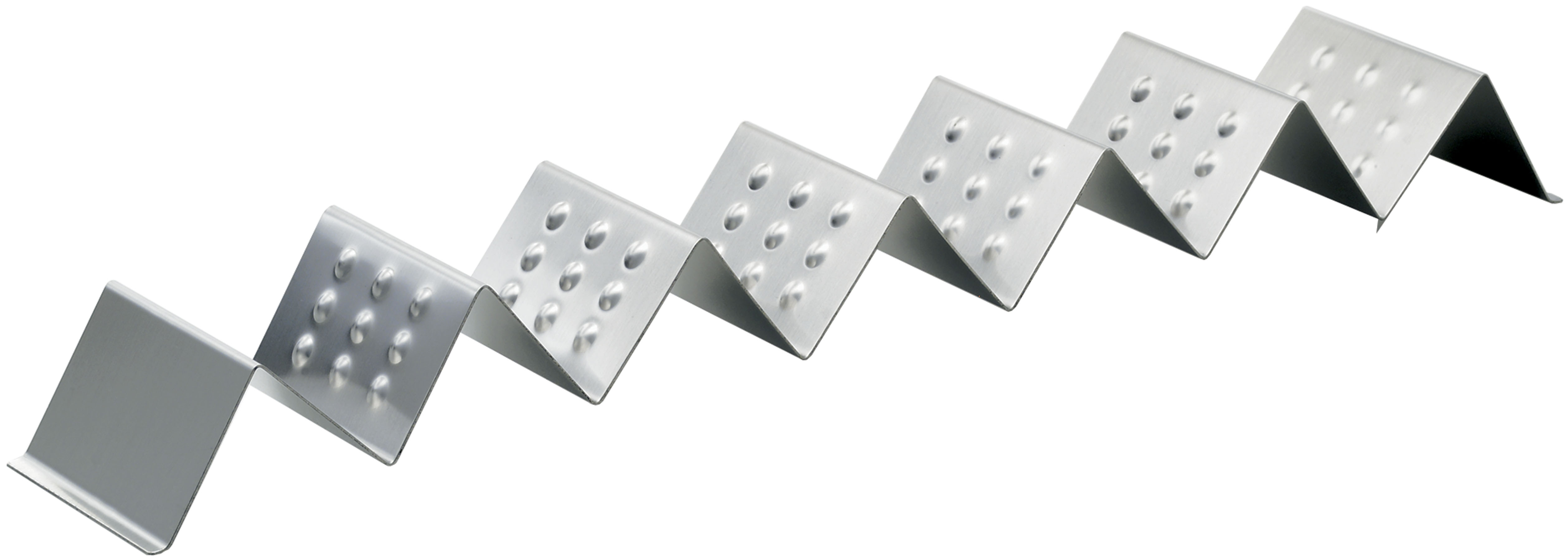 Baguettehalter - Modell 351, 5 Fächer, EdSt. 18/10, LxBxH: 465 x 100 x 55 mm