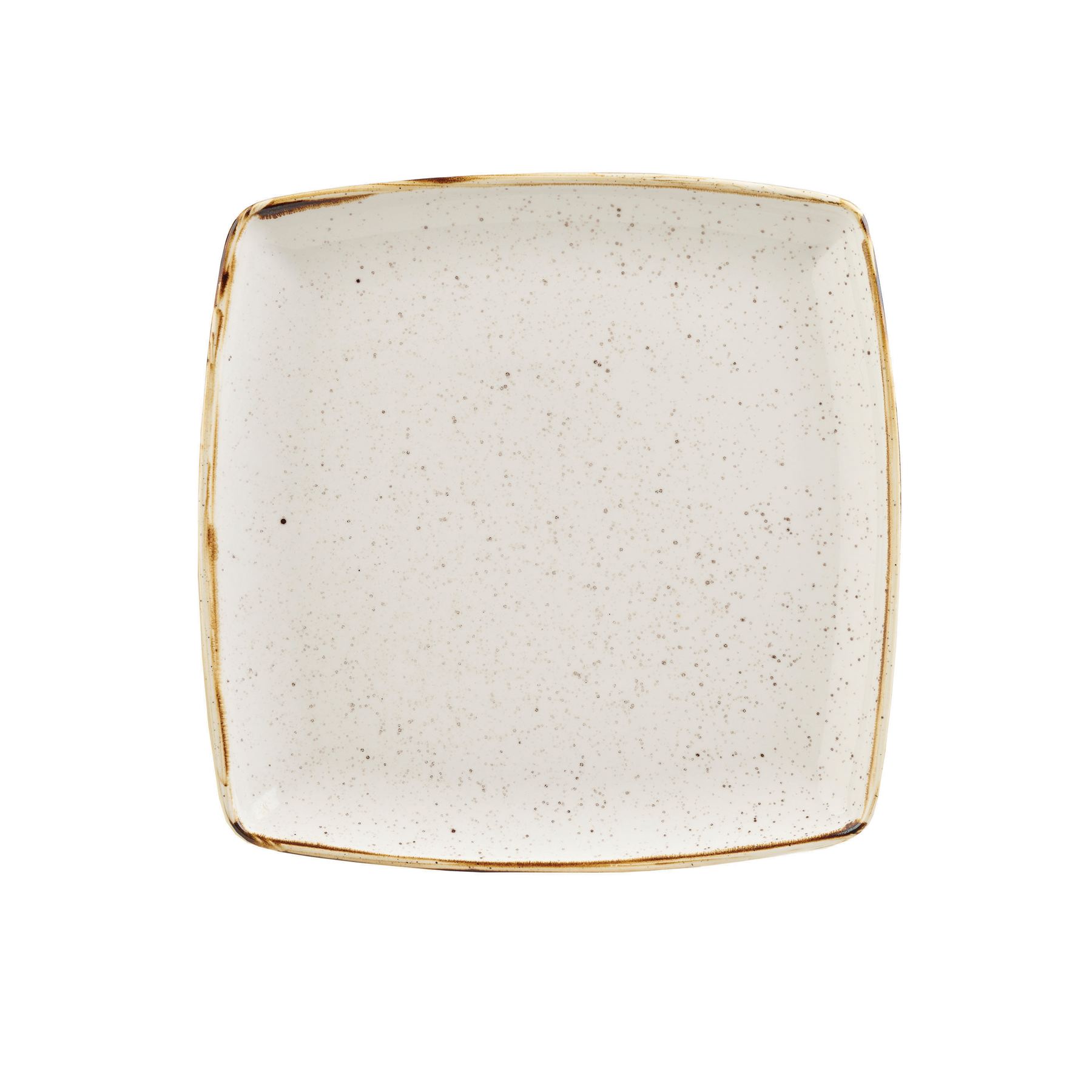 Churchill, Stonecast : Barley White - Platte tief quadratisch 26,8 x 26,8 cm