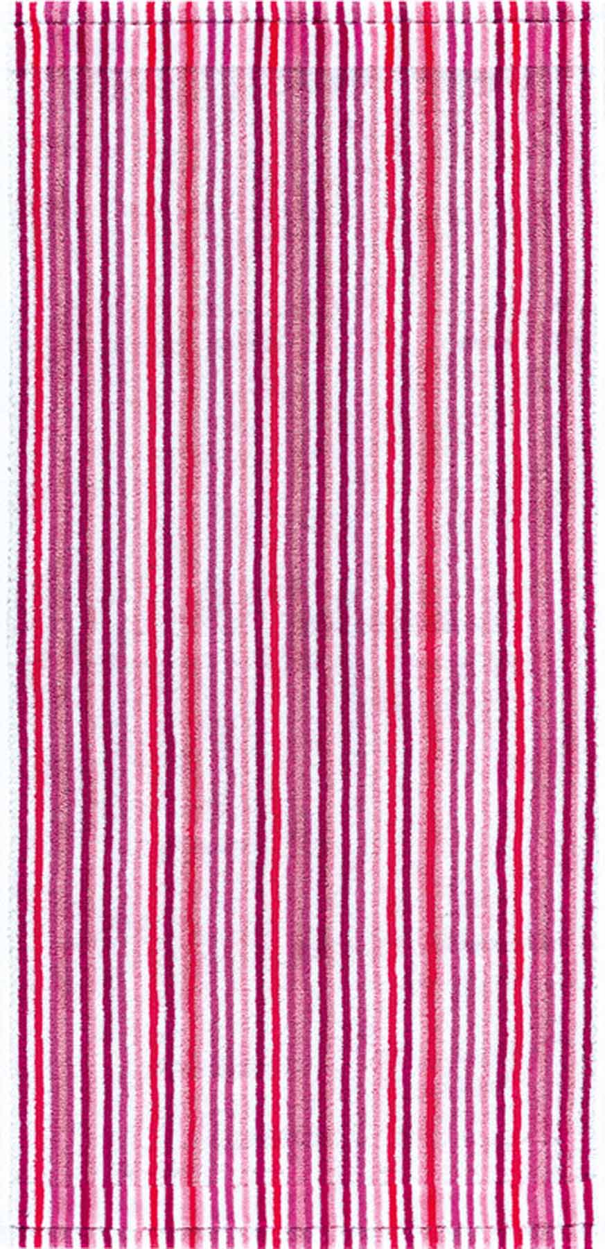 Combi-Stripes - Walkfrottier mit Wechselstreifen, 500 g/ m²