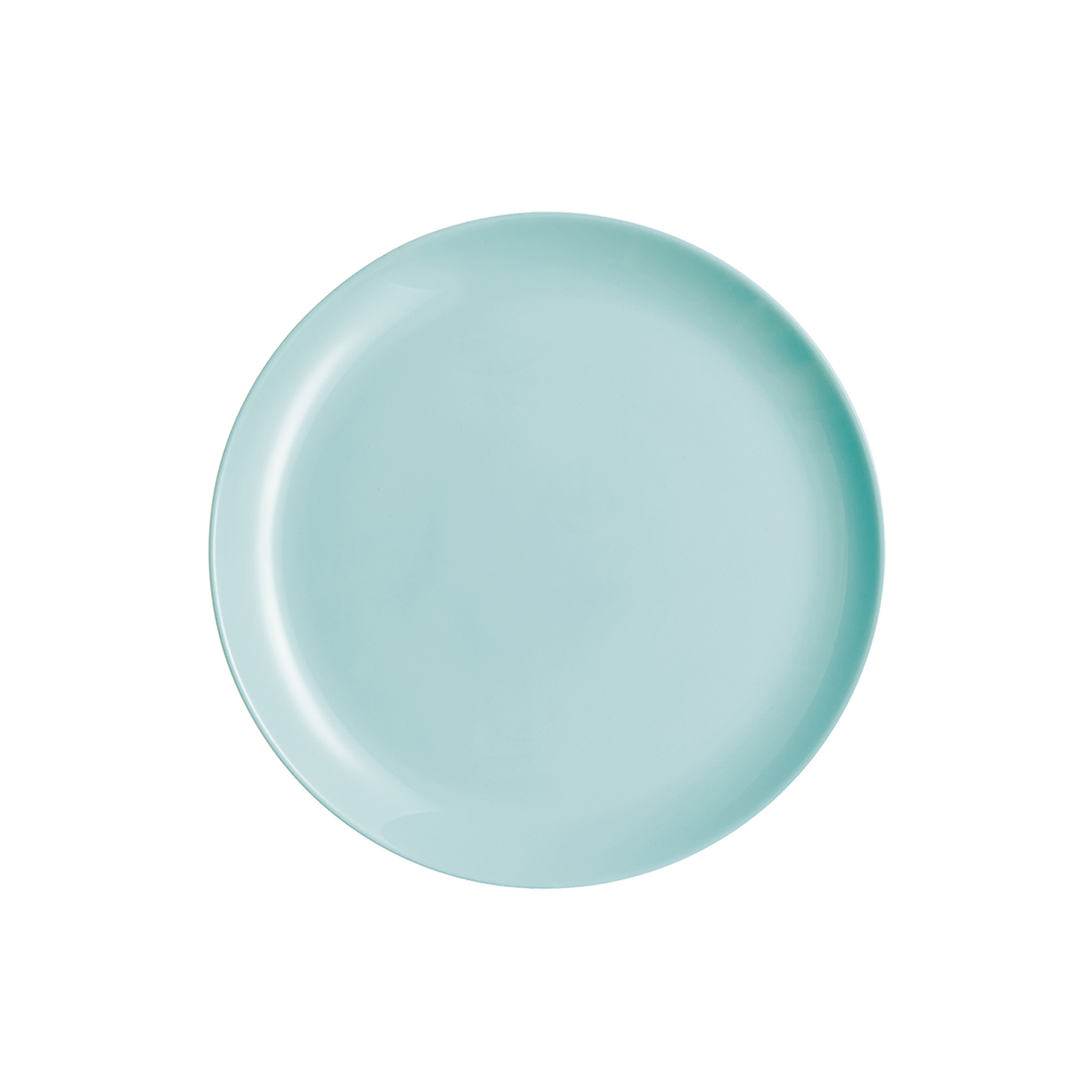 Luminarc, Diwali : Light Turquoise - Coupteller flach 25 cm