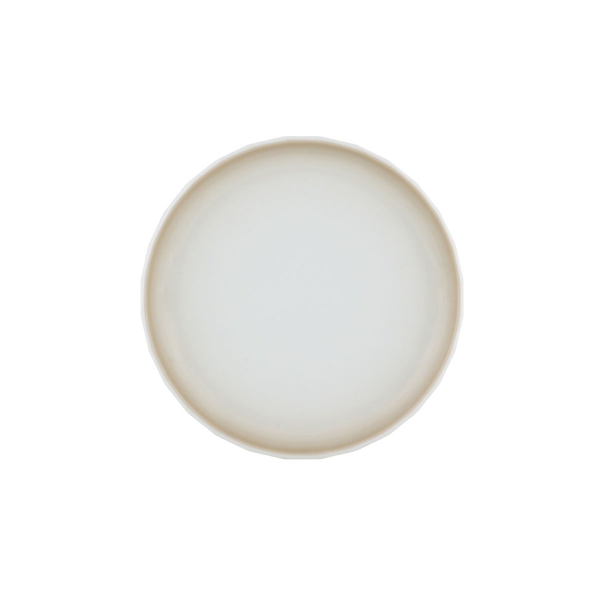 Bauscher, Edge : Gradient Beige 700746 - Teller flach rund, 15 cm