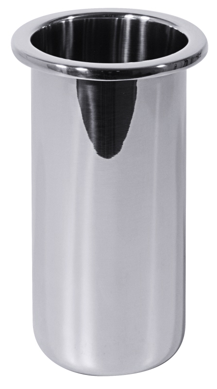 Besteckköcher, hoch, Edelstahl, D: 8,5 cm, H: 15 cm