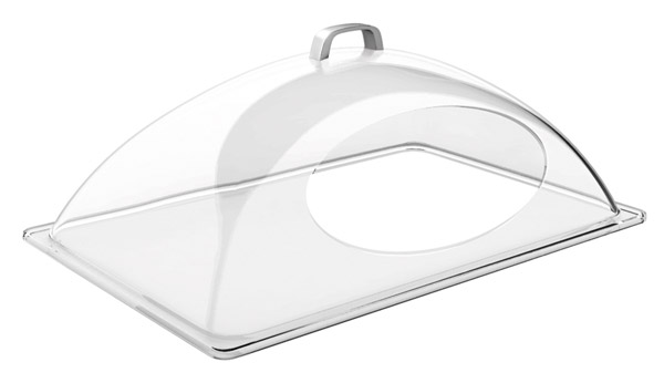 GN Kuppelhaube passend für GN 1/1, SAN, 54 x 33 x 20 cm