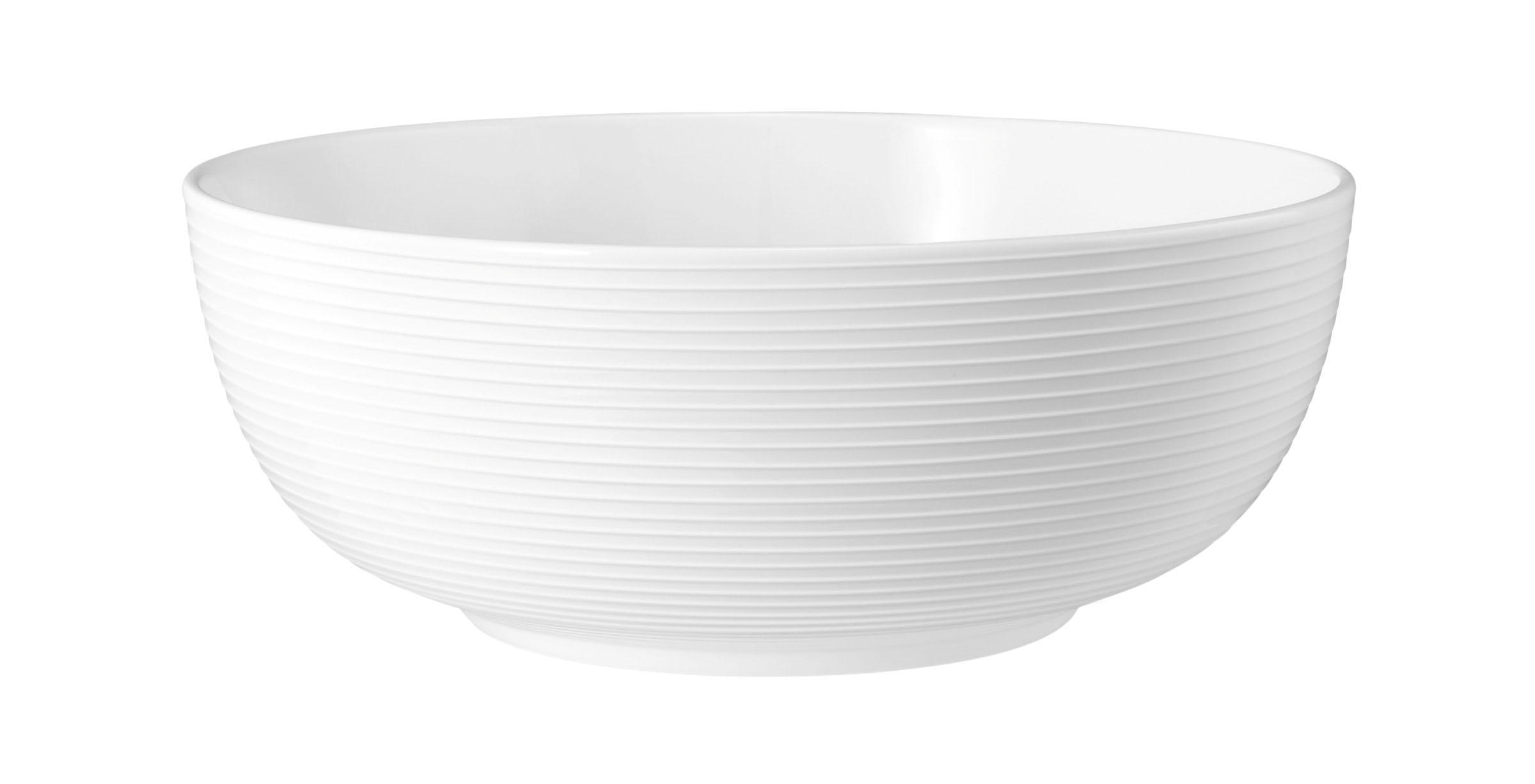 Seltmann Weiden, Blues - Foodbowl rund, weiss, uni, 20 cm/ 1,72 ltr.